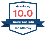10/10 Avvo Rating Jennifer Lynn Taylor
